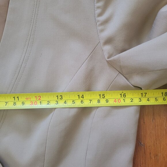 Tibi Wool Tan Blazer, XS-S - Picture 8 of 13